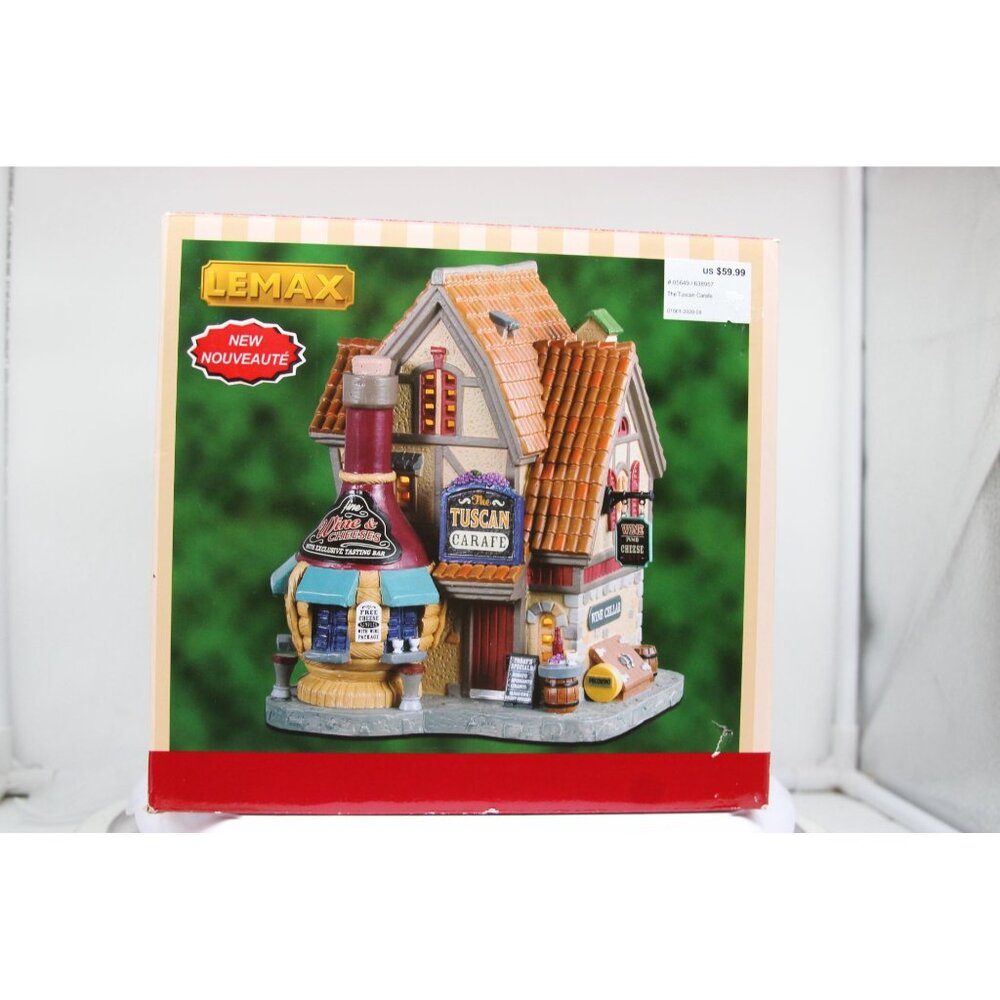 Dept 56 Lemax Caddington Village - The Tuscan Carafe